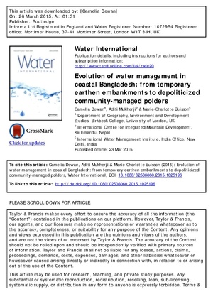 Evolution of water management in coastal Bangladesh.pdf