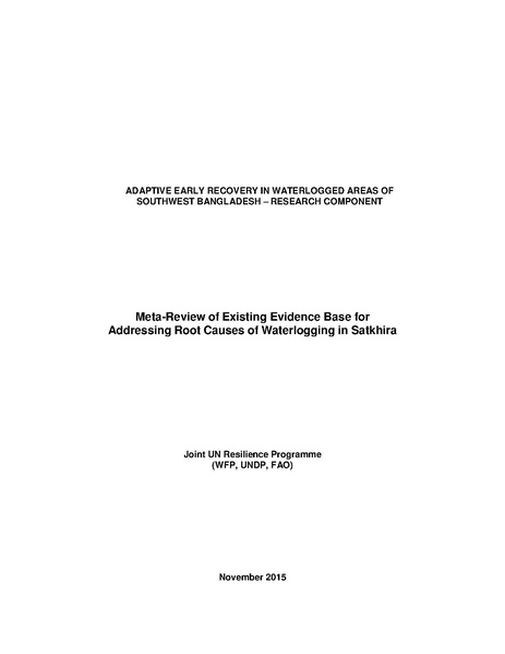 File:UN nov 15 Satkhira Waterlogging Meta-Review Report.pdf
